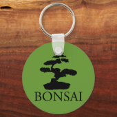 Bonsai Silhouette Sleutelhanger (Voorkant)