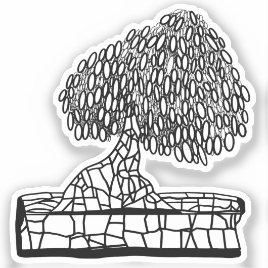 BONSAI STICKER (Voorkant)