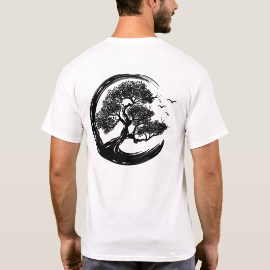 Bonsai T Shirt (Achterkant)