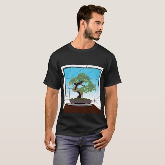bonsai t-shirt (Voorkant volledig)
