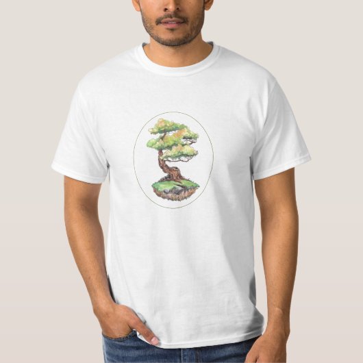 bonsai t-shirt (Voorkant)