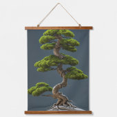 Bonsai Tapestry Hangend Wandkleed (Voorkant)