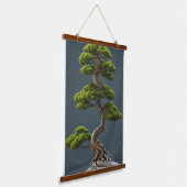 Bonsai Tapestry Hangend Wandkleed (Gebogen)