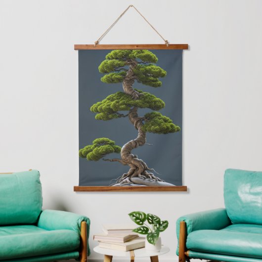 Bonsai Tapestry Hangend Wandkleed (Woonkamer)
