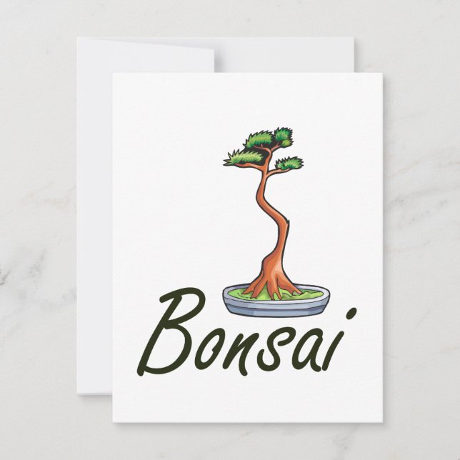 Bonsai tekstliteratuurafbeelding (Voorkant)