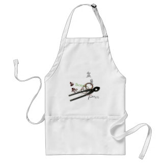 Bonsai Tool Apron van Robert Steven Standaard Schort