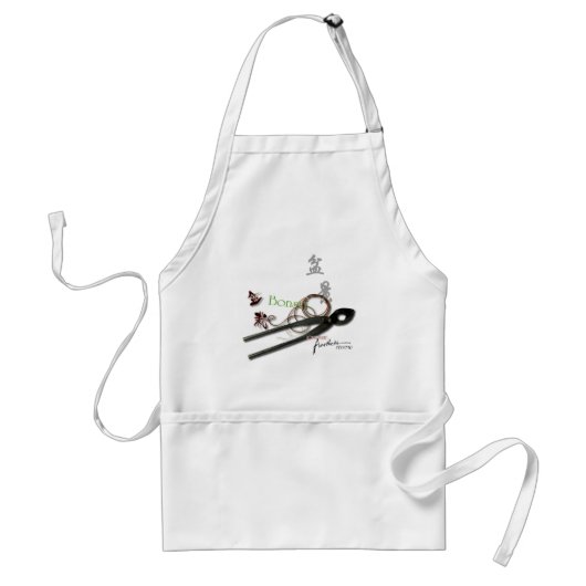 Bonsai Tool Apron van Robert Steven Standaard Schort (Voorkant)