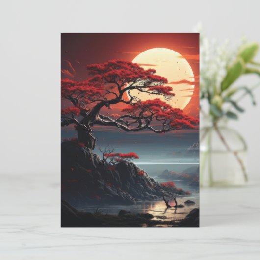 Bonsai Tree Aankondiging (Staand voorkant)