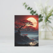 Bonsai Tree Bedankkaart (Staand voorkant)