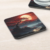 Bonsai Tree Bier Onderzetter (Linkerzijde)