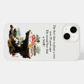 Bonsai Tree Botanische Plant Japanse Waterverf Case-Mate iPhone Case (Achterkant (horizontaal))