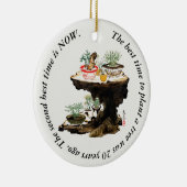 Bonsai Tree Botanische Plant Japanse Waterverf Keramisch Ornament (Rechts)
