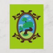 Bonsai Tree Briefkaart (Voorkant)