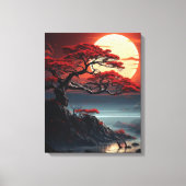 Bonsai Tree Canvas Afdruk (Voorkant)