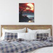 Bonsai Tree Canvas Afdruk (Insitu (Slaapkamer))