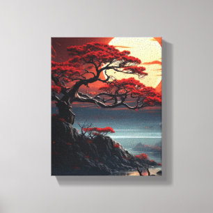 Bonsai Tree Canvas Afdruk