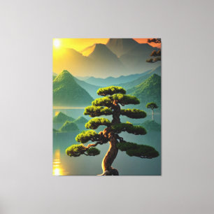 Bonsai Tree Canvas afdrukken