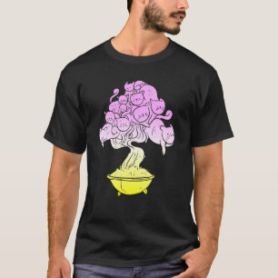 Bonsai Tree Cats Cat  T-shirt