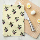 Bonsai Tree Christmas Theedoek (Quarter Fold)