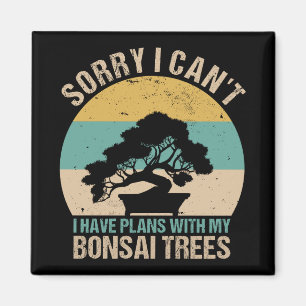 Bonsai Tree - Cool Indoor Planten Lover Tuinieren Magneet