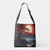 Bonsai Tree Crossbody Tas (Achterkant)