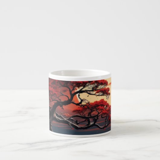 Bonsai Tree Espresso Kop (Voorkant)
