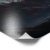 Bonsai Tree Foto Afdruk (Hoek)