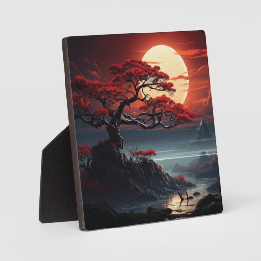 Bonsai Tree Fotoplaat (Voorkant)