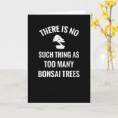 Bonsai Tree Gift | Boom Bonsai Lover Bonsai Kaart (Gele Bloem)