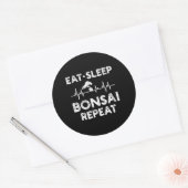 bonsai tree gift ronde sticker (Envelop)