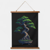 Bonsai Tree Hangend Wandkleed (Voorkant)