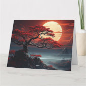 Bonsai Tree Kaart (Achterkant)