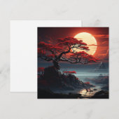 Bonsai Tree Kaart (Voorkant / Achterkant)