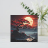 Bonsai Tree Kaart (Staand voorkant)