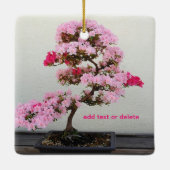 Bonsai Tree Keramisch Ornament (Achterkant)