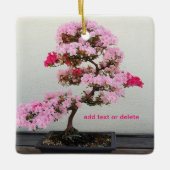Bonsai Tree Keramisch Ornament (Voorkant)