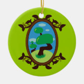 Bonsai Tree Keramisch Ornament (Voorkant)