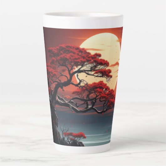 Bonsai Tree Latte Mok (Voorkant)