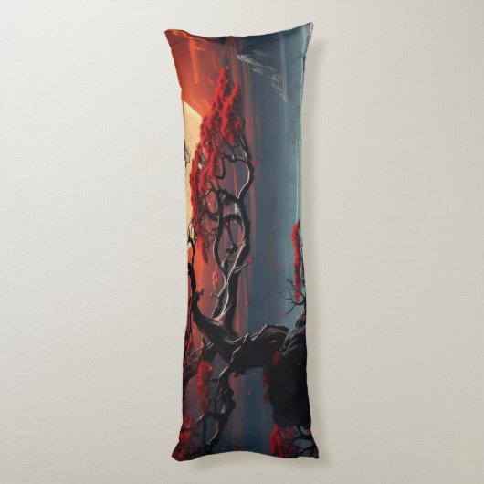 Bonsai Tree Lichaamskussen (Achterkant (Verticaal))