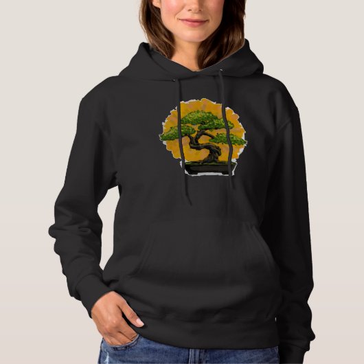 Bonsai Tree Lover Hoodie (Voorkant)