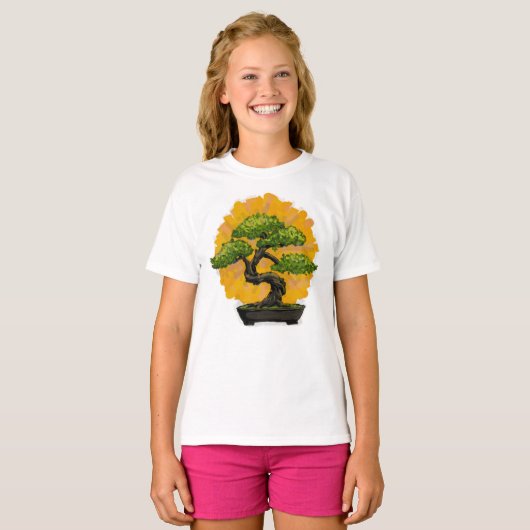 Bonsai Tree Lover T-shirt (Voorkant volledig)