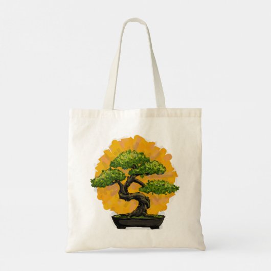 Bonsai Tree Lover Tote Bag (Achterkant)