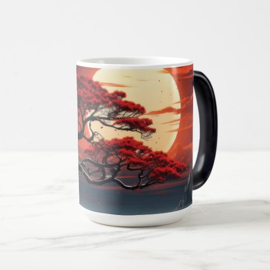 Bonsai Tree Magische Mok (Voorkant rechts)