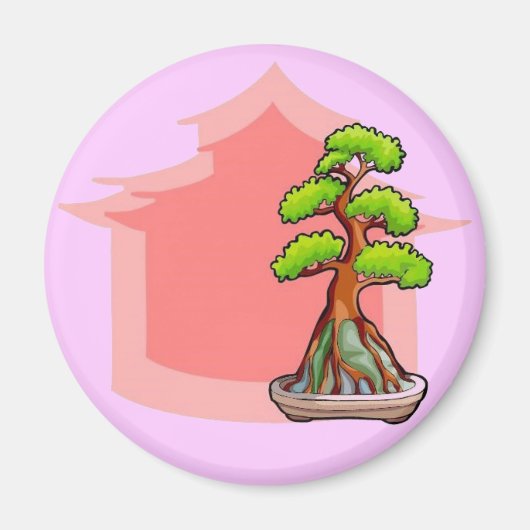 Bonsai Tree Magneet (Voorkant)