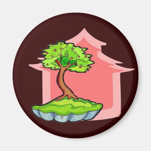 Bonsai Tree Magnet (Voorkant)
