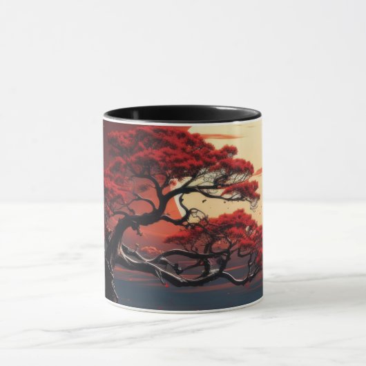 Bonsai Tree Mok (Midden)