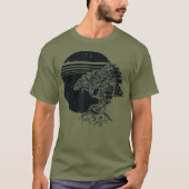 Bonsai Tree Peaceful Buddhist T-shirt (Voorkant)