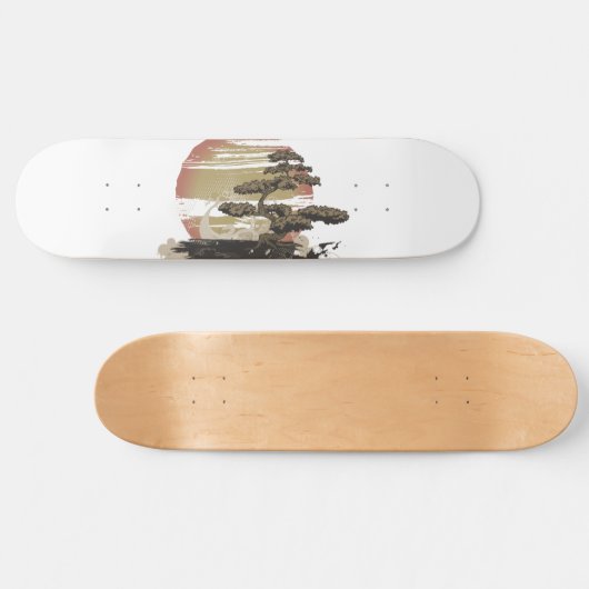 Bonsai Tree Persoonlijk Skateboard (Horizontaal)