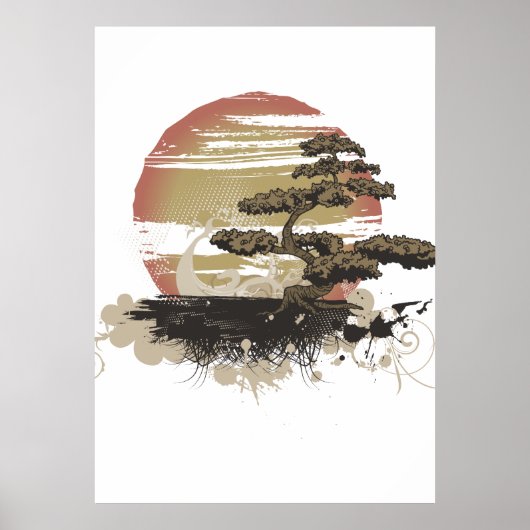 Bonsai Tree Poster (Voorkant)