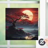 Bonsai Tree Raamsticker (Huis)